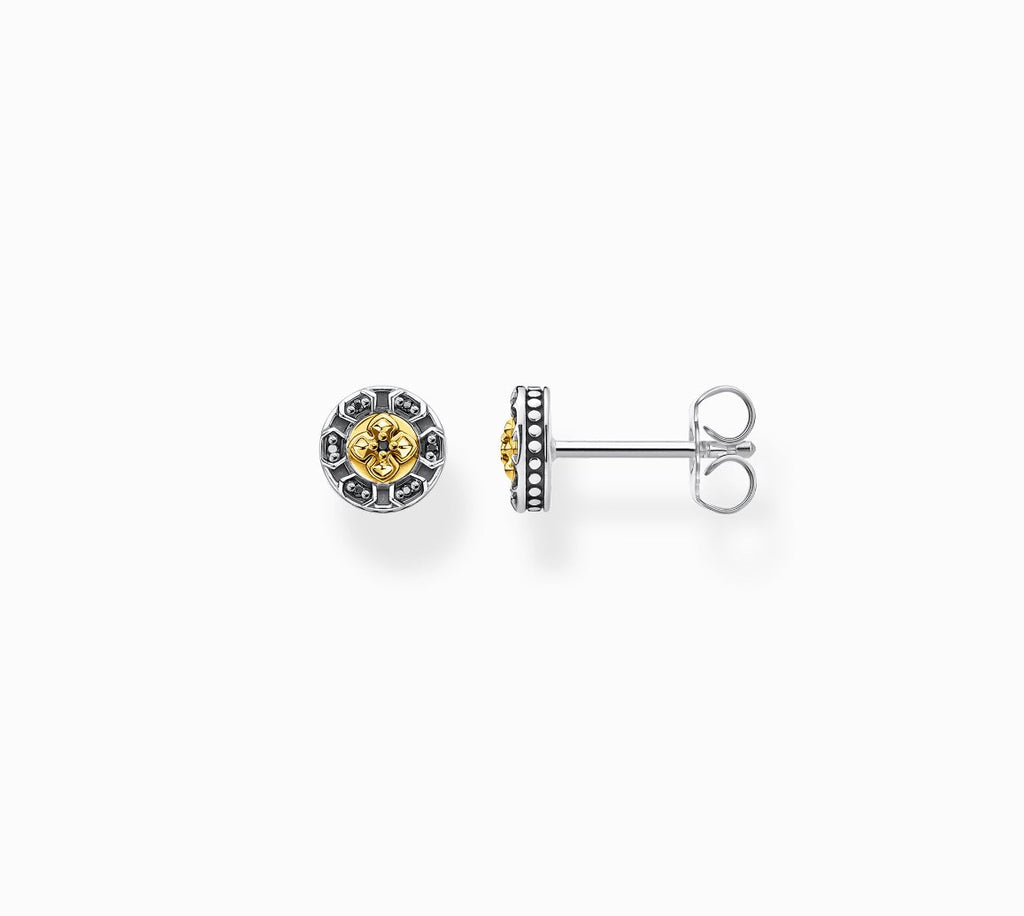 925 STUDS MYTHICAL CROSS ZIRCONIA - KAYF