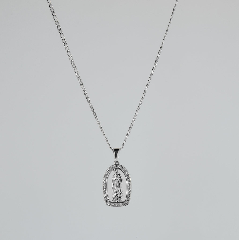 Ave Maria Iced Out (Silver) - KAYF