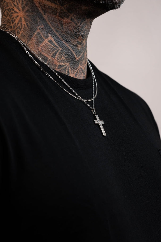 Cross&Roses (Silver) - KAYF