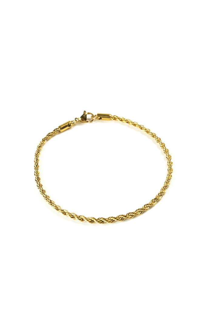 Rope Bracelet (Gold) - KAYF