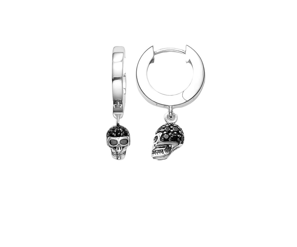 Skull Creole Earrings - KAYF